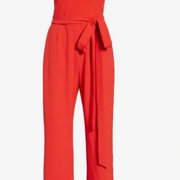 NWT Vince Camuto Red Jumpsuit - Picture 3 of 6